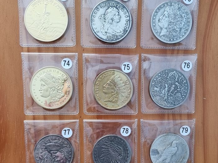 Commemorative / Souvenir 1 Dollar Coins.