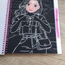 Scratch art fashion book Image 2