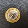 10 Francs Genie De La Bastille 1991Bi-Metallic Old Coin French Image 2