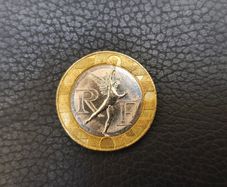 10 Francs Genie De La Bastille 1991Bi-Metallic Old Coin French