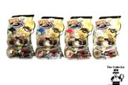Lot of 4 GX skate racers gyro trick wheel power skateboard gyro power rip cord gift fingerboard tech deck mini skateboard made by Jakks Pacific 2009 brand new sealed