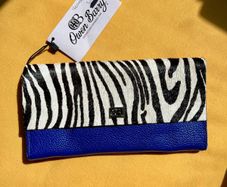 Owen Barry Zebra Malibu purse new