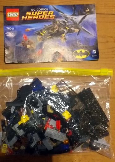 Lego Batman 76011: Man Bat Attack (2014) 100% Complete (NO BOX)