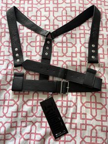 Goth style harness belt
