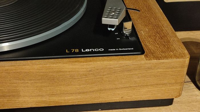 Vintage LENCO L-78 turntable. Full manual. VGC. SwissMade
