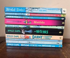 Roald Dahl Books x 9