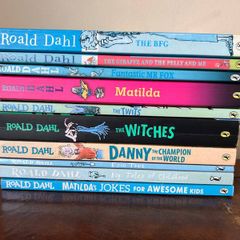 Roald Dahl Books x 9