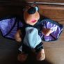 Vintage Warner Bros Studio Store Exclusive Halloween Scooby Doo as Bat Beanie Soft Toy Image 2