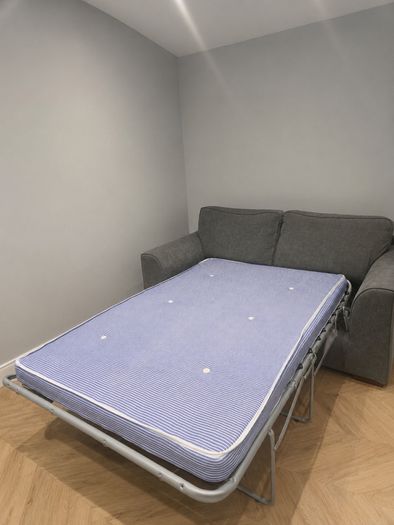 DFS Orka 2 Seater Sofa Bed & Storage Footstool