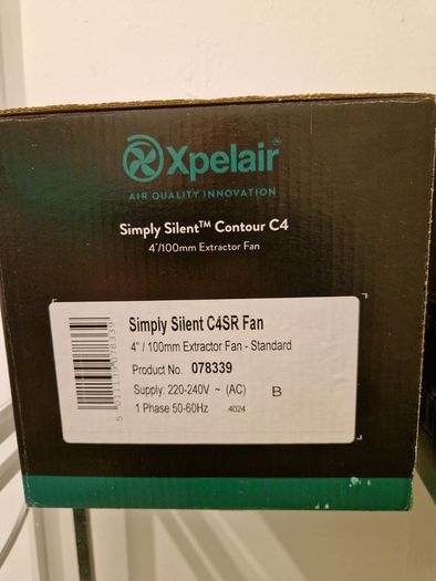 xpelair silent extractor fan