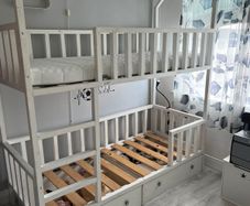 Wooden Bunk Bed