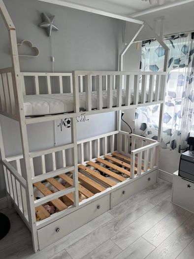 Wooden Bunk Bed