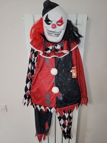 Halloween costume - Red Clown (approx age 9-10)