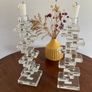 Galway crystal candleholders Image 5