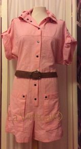 Vintage Pink Romper/Playsuit