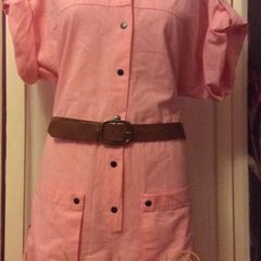 Vintage Pink Romper/Playsuit