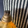 Ashleigh and burwood amber glass oil burner lamp Image 4