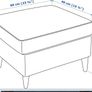 Ikea Strandmon Ottoman Image 2
