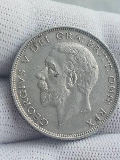 1936 silver halfcrown