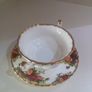 SOUP COUPE & SAUCER Royal Albert Old Country Roses, Bone China Image 4