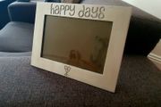 Decorative Metal Photo Frame - Happy Days