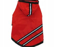 Raincoat for big dog, jacket, red poncho- new - large waterproof