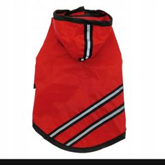 Raincoat for big dog, jacket, red poncho- new - large waterproof