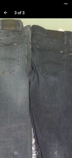 2 Pairs Tommy Skinny Jeans