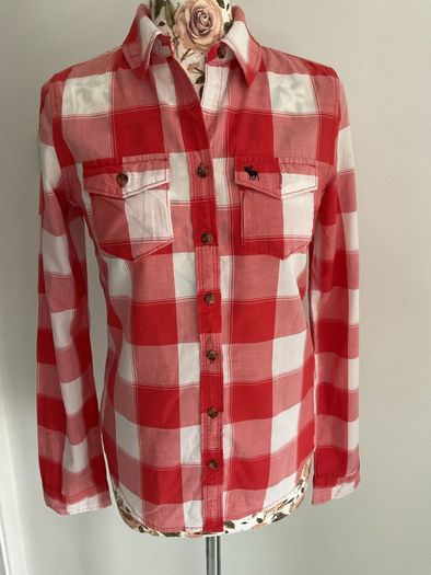 Abercrombie xl kids check shirt.  Fit small adult