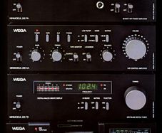 wega minisystem hifi stereo  205 pa, 205 ca, 205td