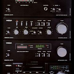 wega minisystem hifi stereo  205 pa, 205 ca, 205td