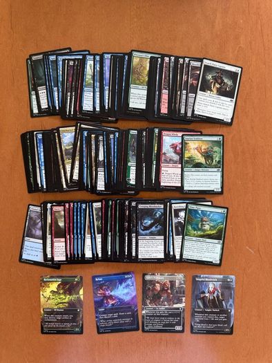 Magic: The Gathering Foundations Card Lot(183 Cards) + Playmats, Tokens & Accessories - Booster Cards