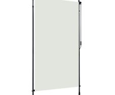 Outdoor Roller Blind 120x270 cm Cream