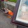 Mahogany Framed picture, " love at first sight" Image 4