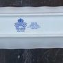 1950s Aynsley China ... Marlina Pencil or mint dish blue flower design made in England Image 6