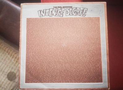 Intense Degree - Peel Session Strange Fruit Thrash LP