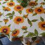 Tablecloth " Sunflowers" Round 140cm. Rectangular 140cm x 200,250, 280cm Image 5