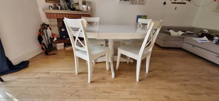 IKEA INGATORP Extendable Dining Table +