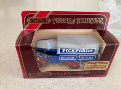 Matchbox Foden Steam lorry New
