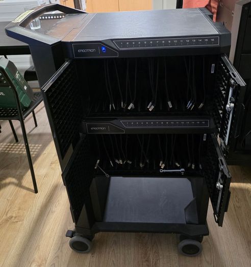 Ergotron Management Charging Carts