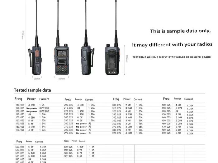 2x Radtel IP-68 Full Band Waterproof Radios. New