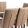 Meadows and Byrne Glass Dining Table and Chairs (x6) Image 3