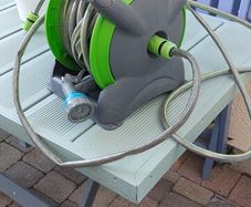 garden hose and reel
