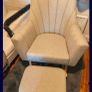 chair and footstool Image 2