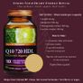Doctor Life Q10 720 HDL  High-Bioavailability CoQ10 with Bergamot & Pomegranate | Energy Vitality  Circulation (60 Capsules) Image 4