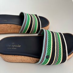 Kate Spade flatform sliders