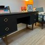 Vintage Black Sideboard Image 4