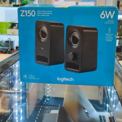 Logitec Z150 Multimedia Speakers with Stereo Sound for Multiple Devices, Black, Black
