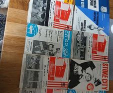 football programme  lot English teams