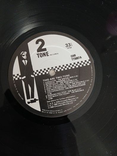 This are Two Tone Irish Pressing